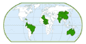 World Wetlands Map