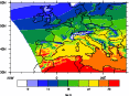 T2m ENSEMBLES Mean climatology JJA 1961-2000