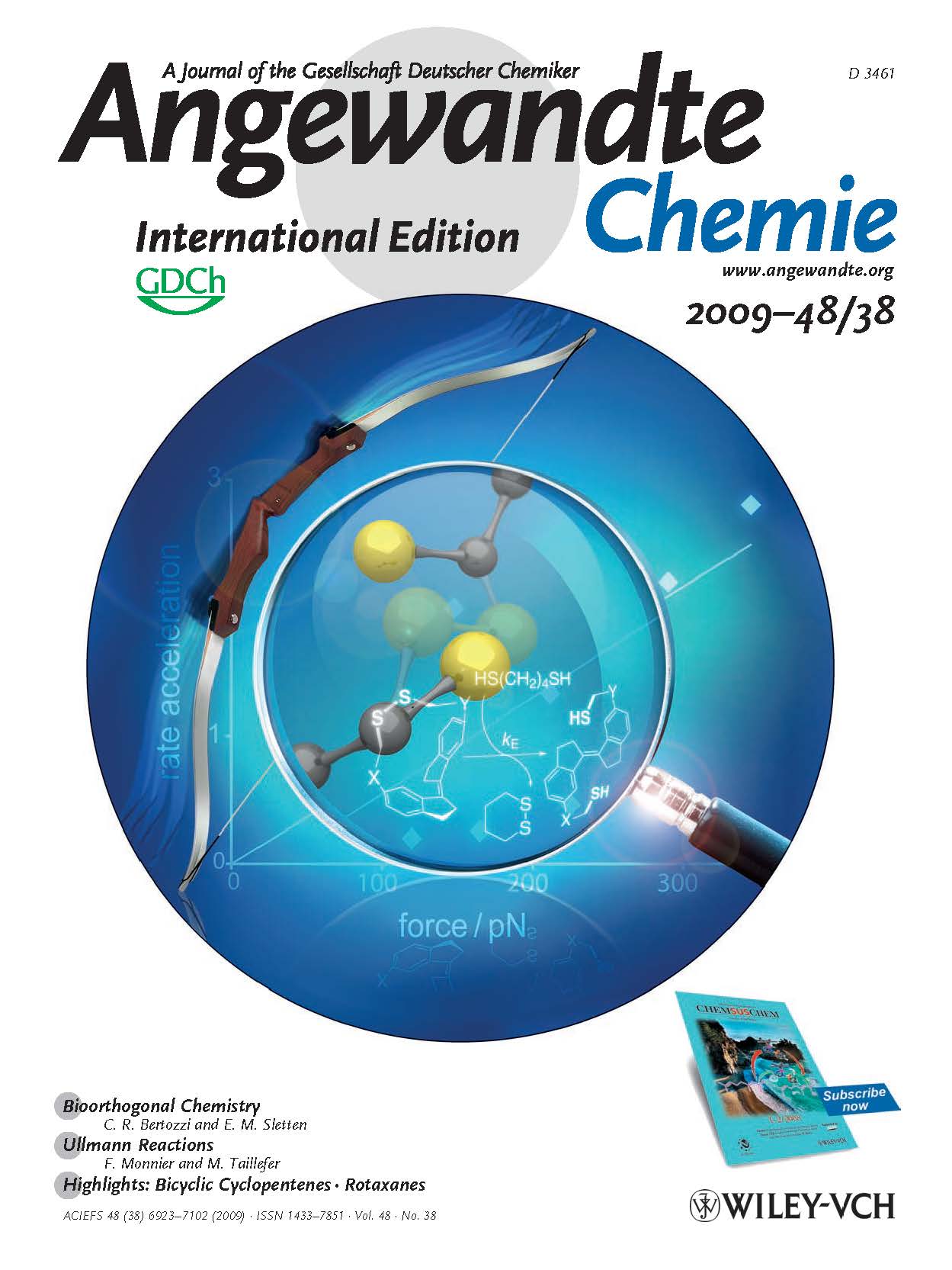 Angewandte Chemie September 2009 Cover
