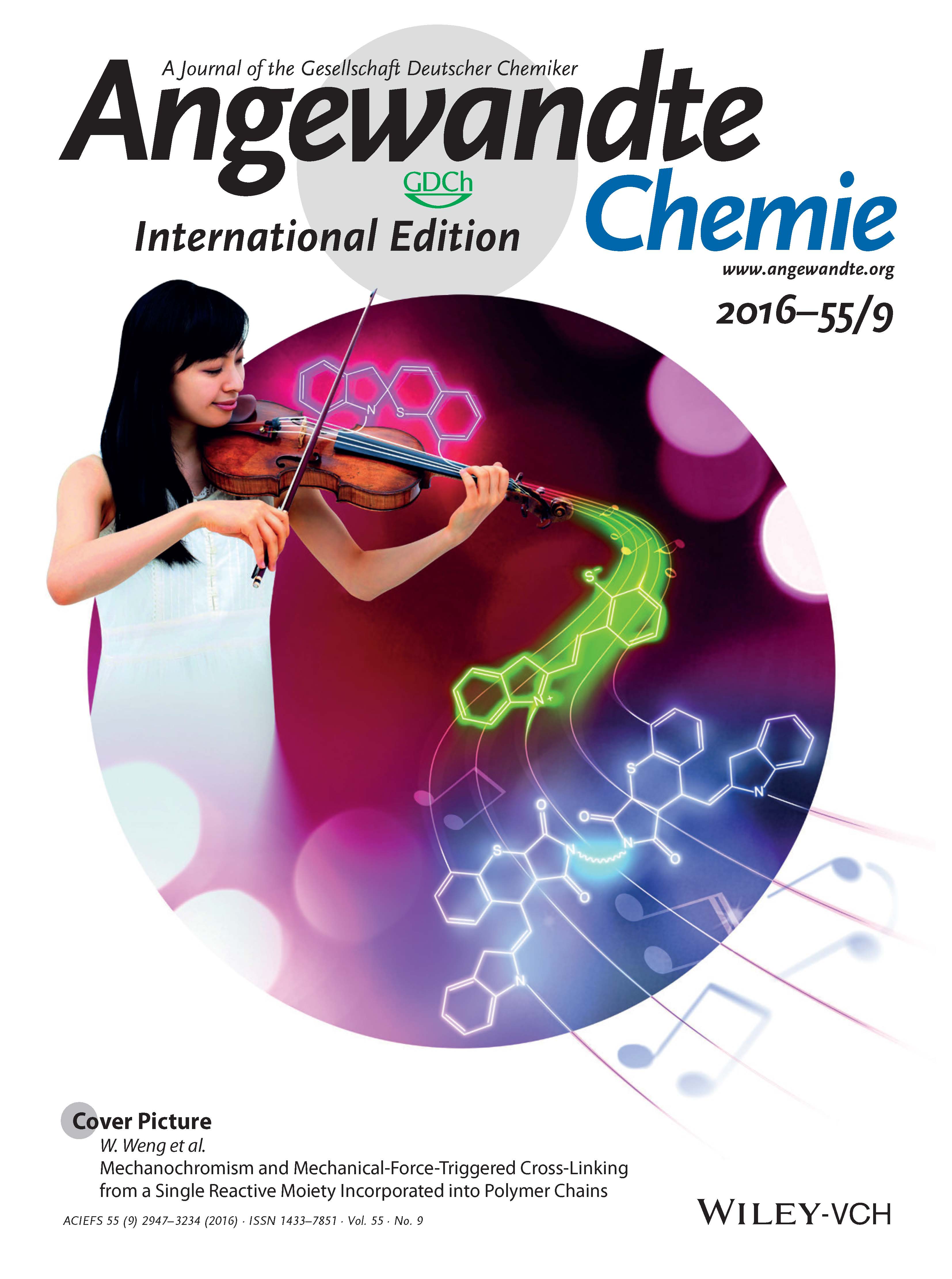 Angewandte Chemie March 2016 Cover