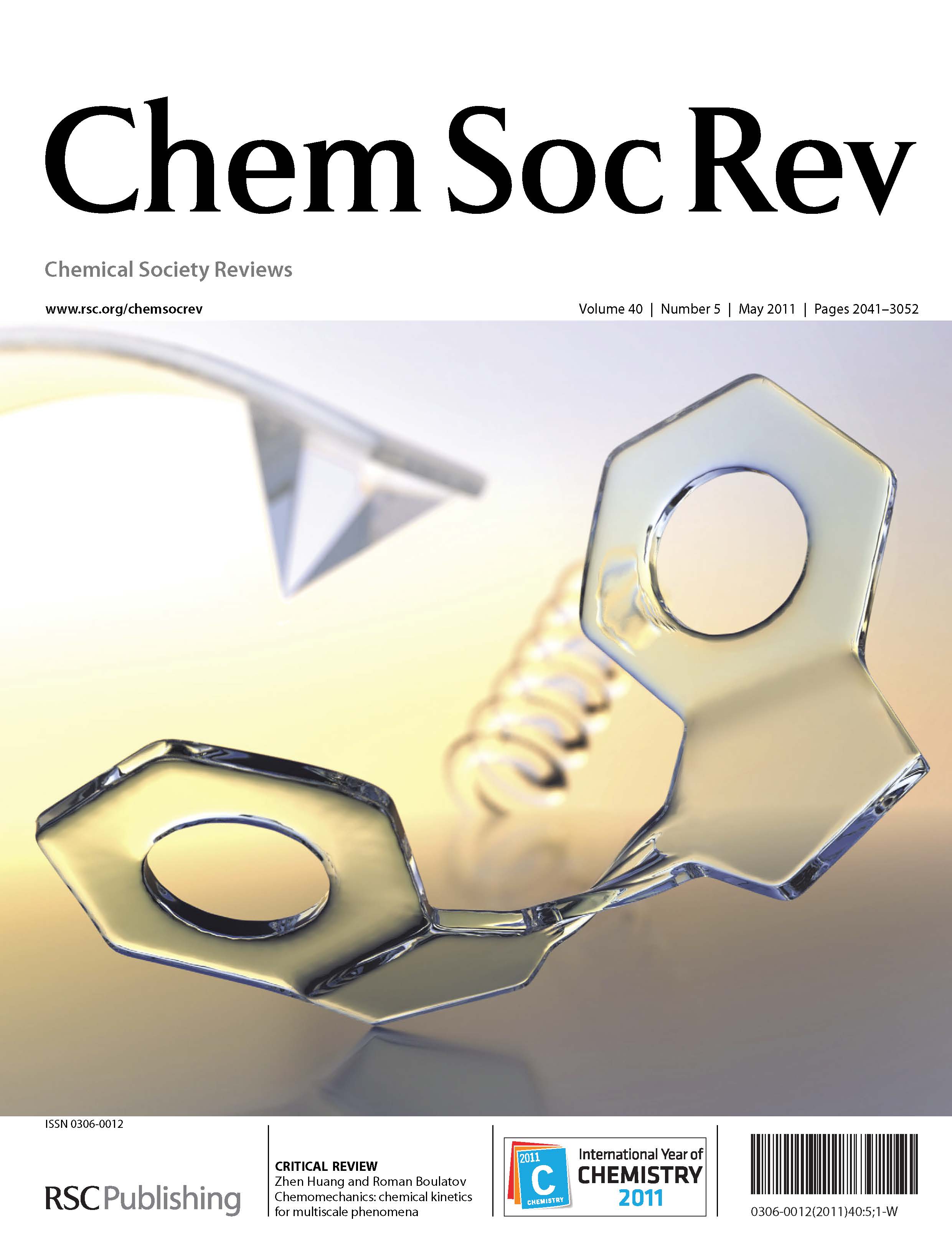 Chemical Society Reviews May 2011 Cover