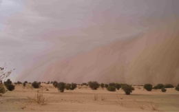 Sandstorm in the Sahara