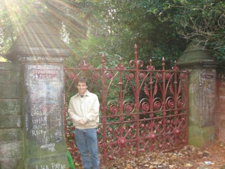 Foto: Tor zu Strawberry Field 