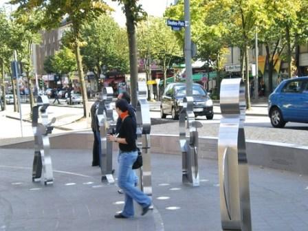 Foto: Beatles-Statuen Hamburg bei Tag 