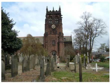 Foto: St. Peter Kirche und Friedhof